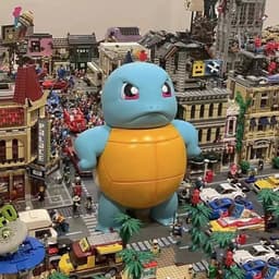 image-Tsundere Squirtle Large Figure 40cm