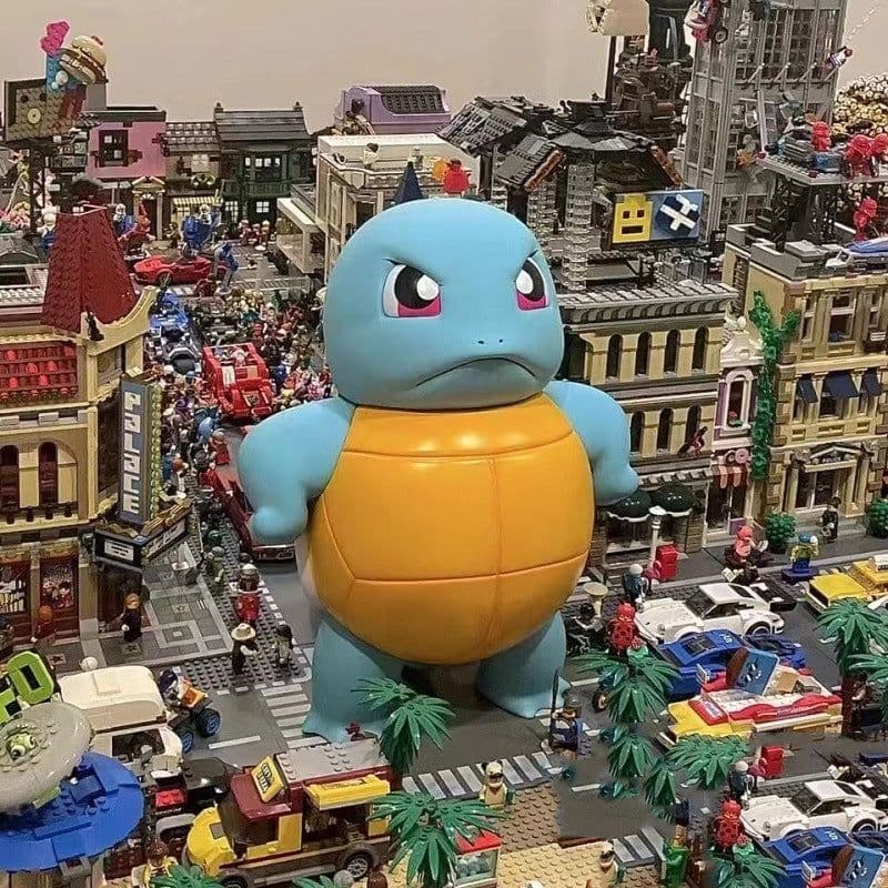 image-Tsundere Squirtle Large Figure 40cm