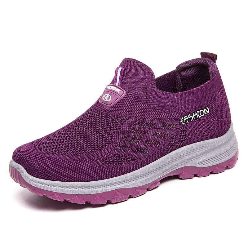 image-Women's Casual Shoes, Breathable Soft Soles, Autumn Walking Shoes