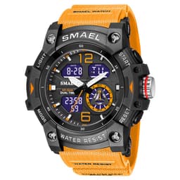 image-SMAEL Outdoor Dual Display Watch Men's 50mm