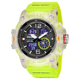 image-SMAEL Outdoor Dual Display Watch Men's 50mm
