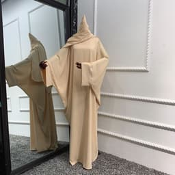 image-Loriya A-Line Robe Dress LR468 with Headscarf