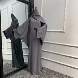 image-Loriya A-Line Robe Dress LR468 with Headscarf