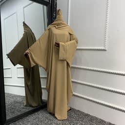 image-Loriya A-Line Robe Dress LR468 with Headscarf