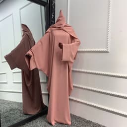 image-Loriya A-Line Robe Dress LR468 with Headscarf