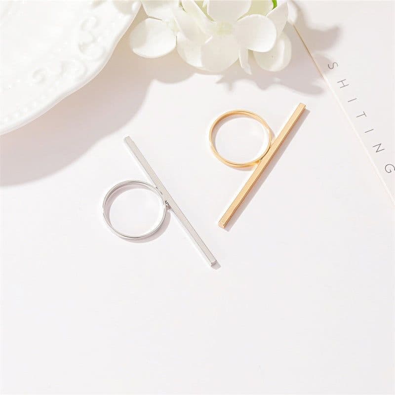 image-Women's Geometric Ring