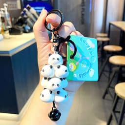image-Sanrio Cartoon Jenga Keychain