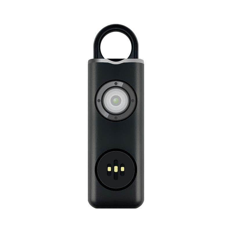 image-Personal Alarm Keychain with LED Flashlight