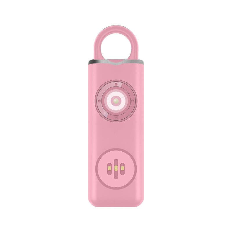 image-Personal Alarm Keychain with LED Flashlight