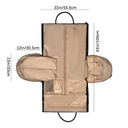 image-Spot 2-in-1 Convertible Travel Carry-On Luggage Bag