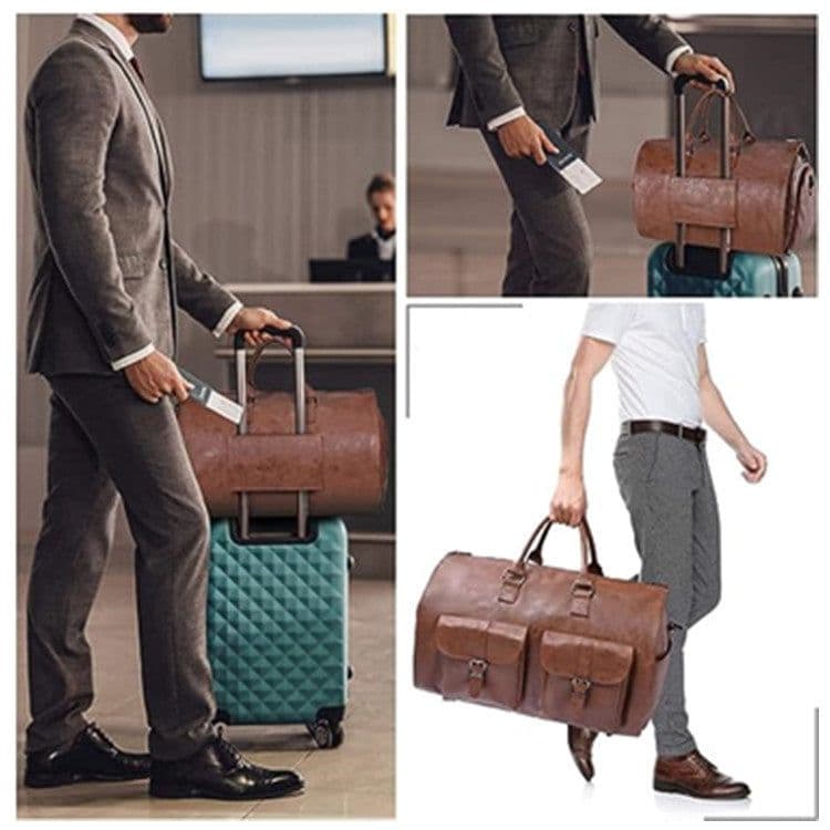 image-Spot 2-in-1 Convertible Travel Carry-On Luggage Bag