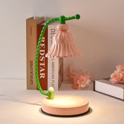image-Wax Melting Lamp with Timer, Aromatherapy Night Light