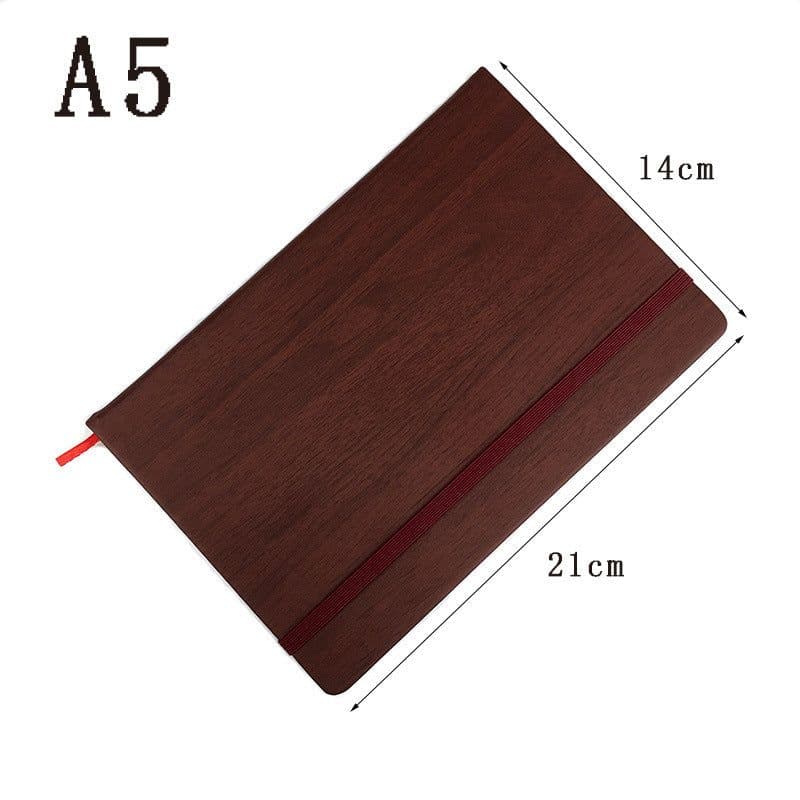 image-Business A5 Notebook with PU Strap, Customizable Logo