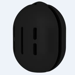 image-Beauty Egg Silicone Storage Bag - Black