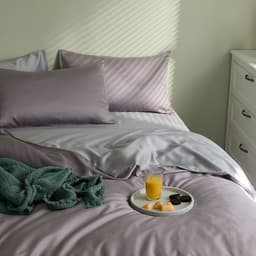 image-60-Count Tencel Four-Piece Bedding Set, Ice Silk Sheets
