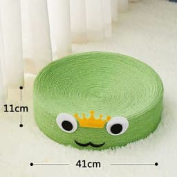 image-Sisal Cat Scratching Board, Round Basin Design