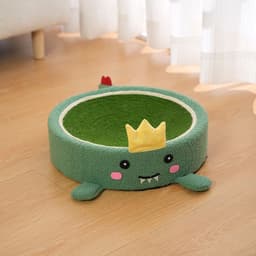 image-Sisal Cat Scratching Board, Round Basin Design