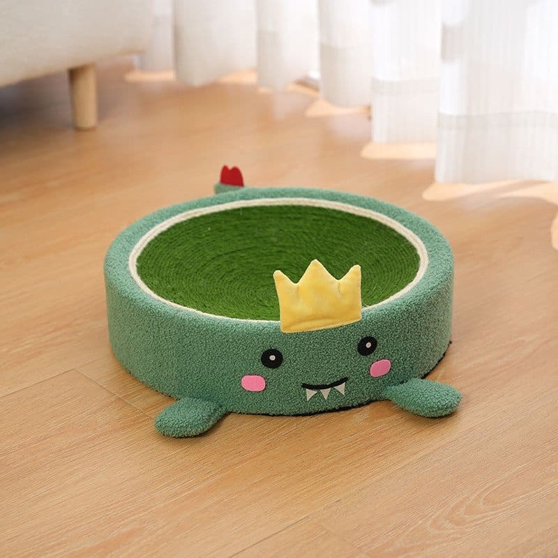 image-Sisal Cat Scratching Board, Round Basin Design