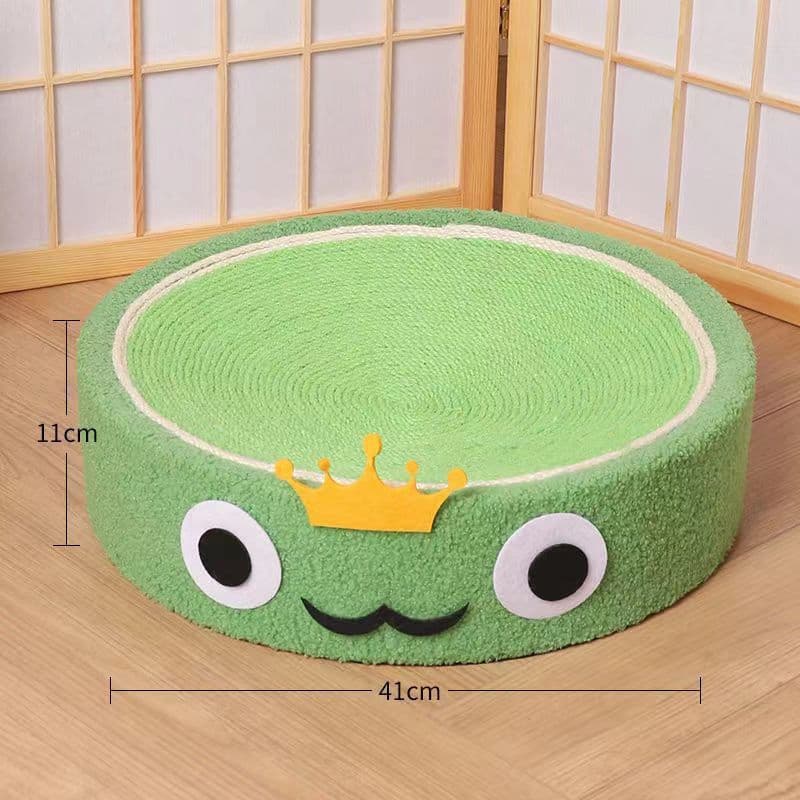 image-Sisal Cat Scratching Board, Round Basin Design