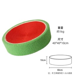 image-Sisal Cat Scratching Board, Round Basin Design