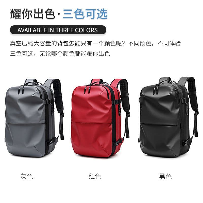 image-OUTWALK 17.3" Laptop Backpack Waterproof Business Travel