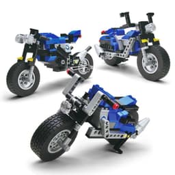 image-OLIOOWL Building Blocks Motorcycle & Revolver Set 540pcs