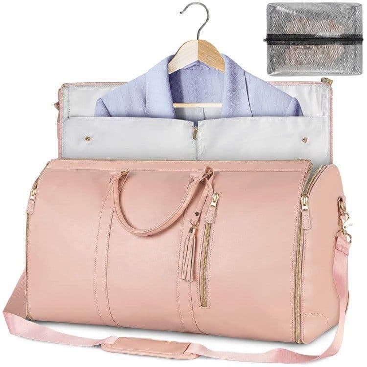 image-Foldable Travel Luggage Bag 36-55L Polyester