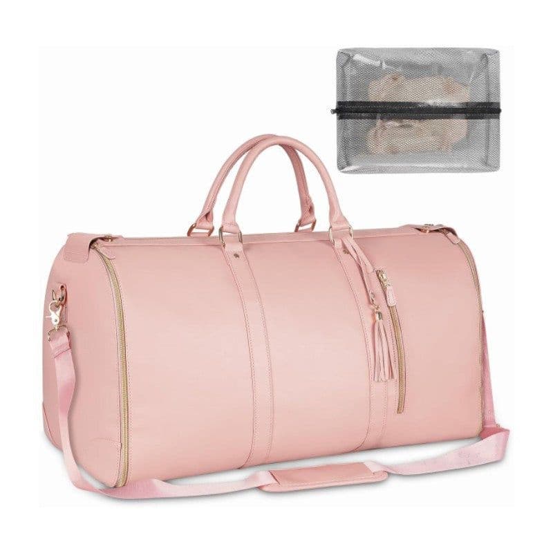 image-Foldable Travel Luggage Bag 36-55L Polyester