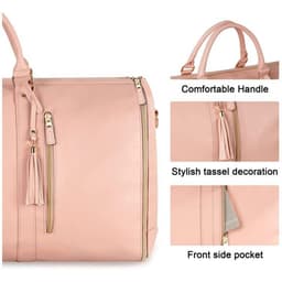 image-Foldable Travel Luggage Bag 36-55L Polyester