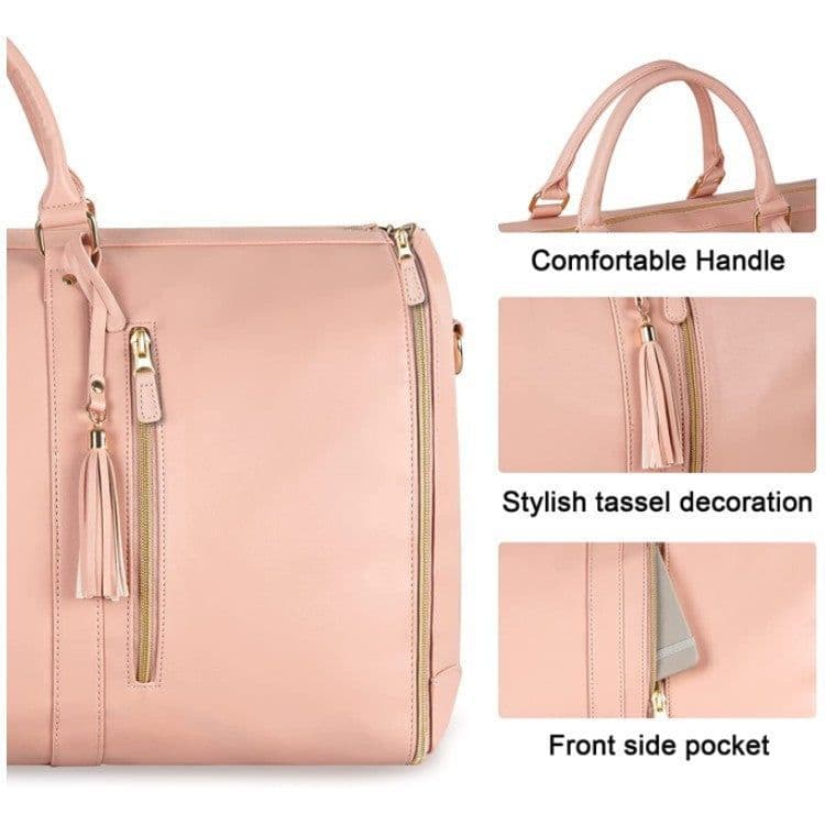 image-Foldable Travel Luggage Bag 36-55L Polyester
