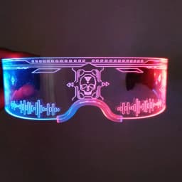 image-LED Light-Emitting Glasses, 7 Color Adjustable