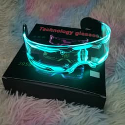 image-LED Light-Emitting Glasses, 7 Color Adjustable