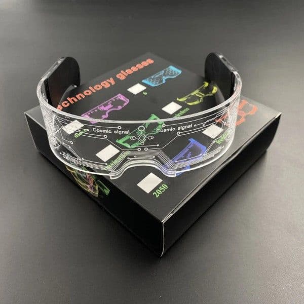 image-LED Light-Emitting Glasses, 7 Color Adjustable