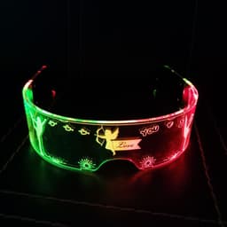image-LED Light-Emitting Glasses, 7 Color Adjustable