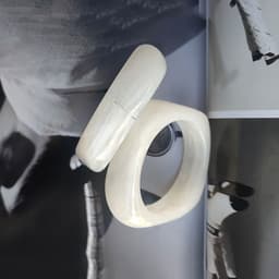 image-Acrylic Marble Pattern Bangle Bracelet