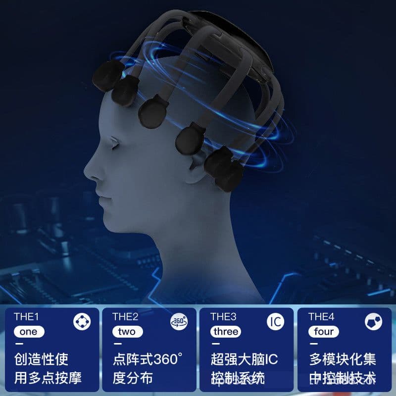 image-Little Magic Fairy Head Massager JH-208 Bluetooth
