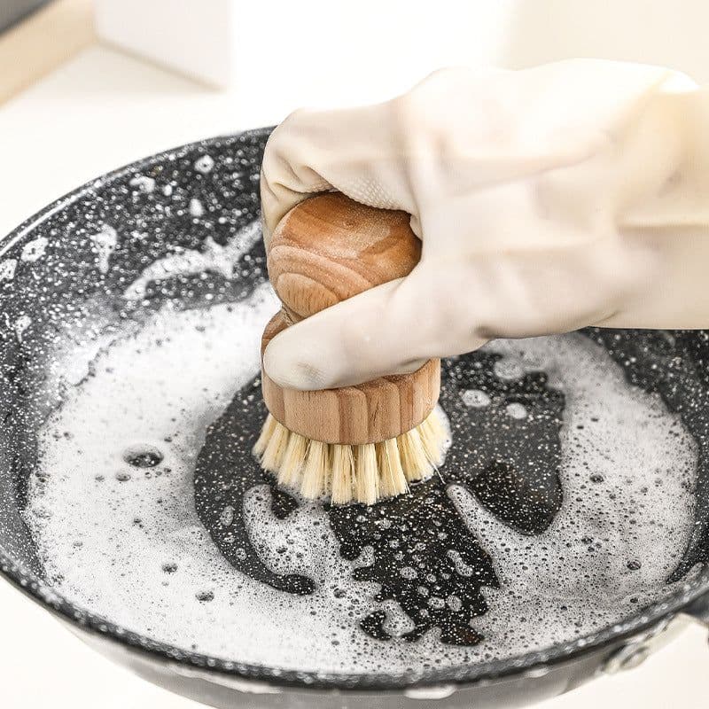image-Wangshe Sisal Pot Cleaning Brush