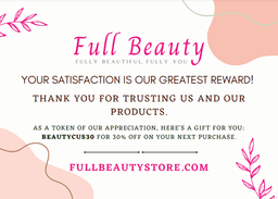 image-full beauty thank you card