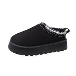 image-Women's Snow Boots Camel Sponge Cake Heel Short Barrel
