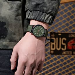 image-MCY Men's Sports Watch 40mm Quartz Luminous