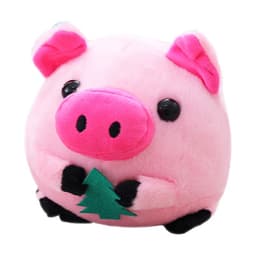 image-Anpanman Plush Pig Toy with Music and Recording