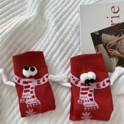 image-Cross-Border Hand-Holding Magnetic Socks for Women