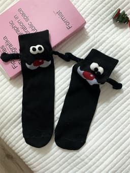 image-Cross-Border Hand-Holding Magnetic Socks for Women