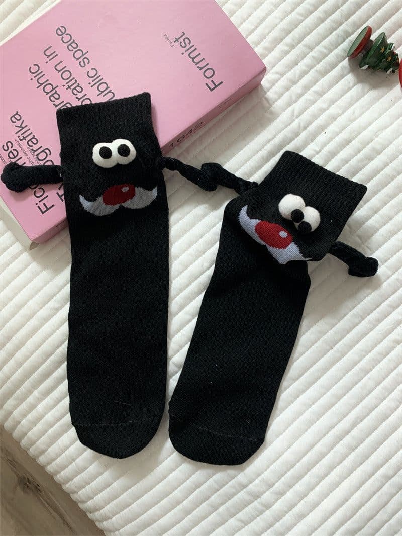 image-Cross-Border Hand-Holding Magnetic Socks for Women