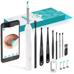 image-HJIEW NE6 Wireless Ear Pick Endoscope with Magnification