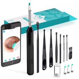 image-HJIEW NE6 Wireless Ear Pick Endoscope with Magnification