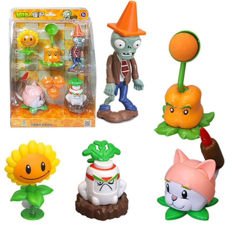 image-Plants vs. Zombies Toy Dolls Set