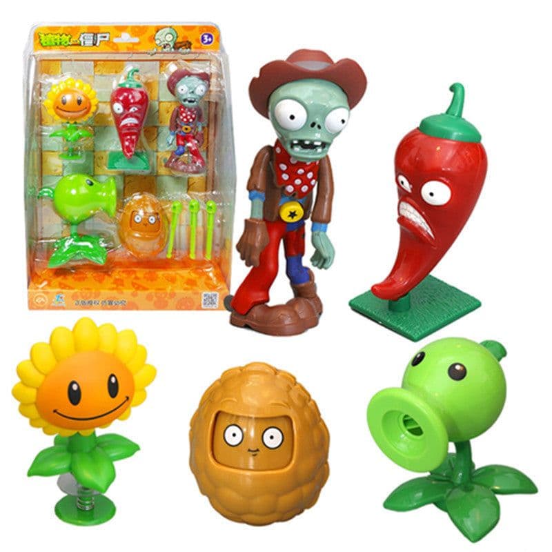 image-Plants vs. Zombies Toy Dolls Set