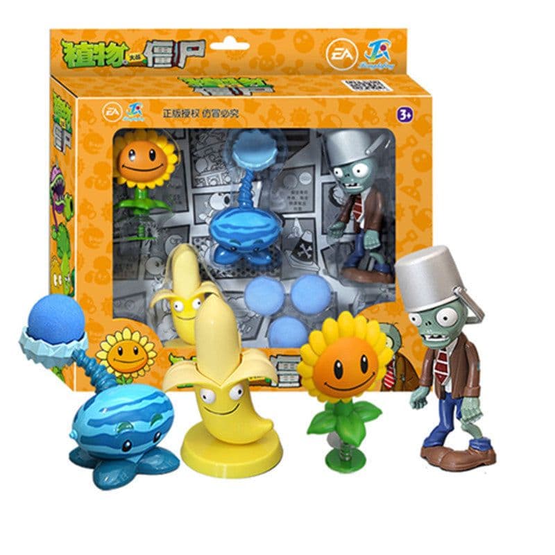 image-Plants vs. Zombies Toy Dolls Set