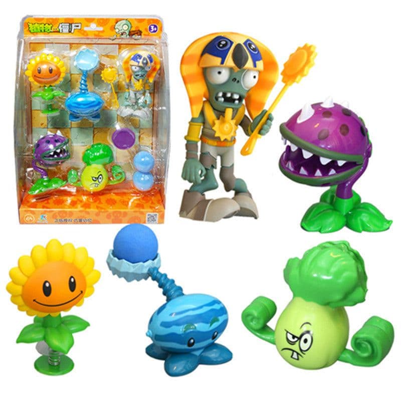 image-Plants vs. Zombies Toy Dolls Set